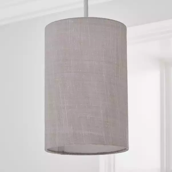 Dunelm Mariah Faux Silk 15cm Cylinder Lamp Shade 4 Dunelm Mariah Faux Silk 15cm Cylinder Lamp Shade - Image 2