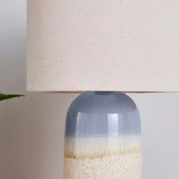 Dunelm Audre Ceramic Glaze Table Lamp 5 Dunelm Audre Ceramic Glaze Table Lamp - Image 3