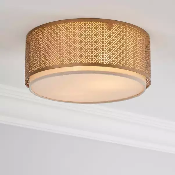 Dunelm Vienna Flush Ceiling Fitting 3 Dunelm Vienna Flush Ceiling Fitting