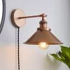 Dunelm Logan Plug-in Wall Light 1 Dunelm Logan Plug-in Wall Light -all lighting Sales Store 30713745