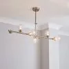 Dunelm Tarsia Glass Ceiling Fitting Satin Nickel 1 Dunelm Tarsia Glass Ceiling Fitting Satin Nickel -all lighting Sales Store 30713775