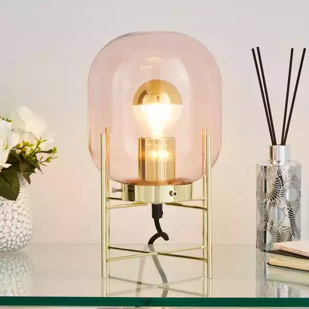 Elements Dayo Table Lamp Pink 3 Elements Dayo Table Lamp Pink