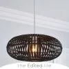 The Edited Life Abrielle Easy Fit Black Pendant 2 The Edited Life Abrielle Easy Fit Black Pendant -all lighting Sales Store 30713801