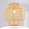 The Edited Life Wicker Tiered Easy Fit Pendant Natural 1 The Edited Life Wicker Tiered Easy Fit Pendant Natural -all lighting Sales Store 30713829