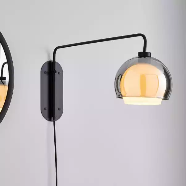 Elements Ramona Swing Arm Wall Light 3 Elements Ramona Swing Arm Wall Light