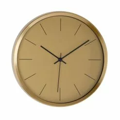 Dunelm Aluminium Gold 26cm Silent Clock 7 Dunelm Aluminium Gold 26cm Silent Clock -all lighting Sales Store 30728527 alt02