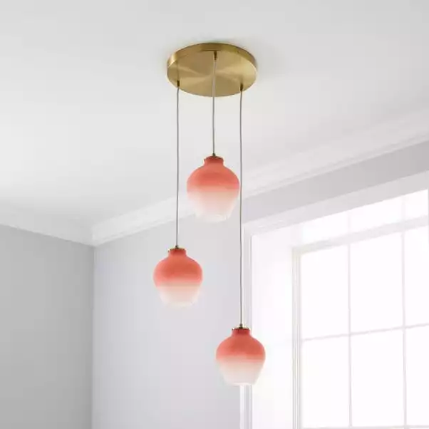 Dunelm Juliet 3 Light Cluster Ceiling Fitting 4 Dunelm Juliet 3 Light Cluster Ceiling Fitting - Image 2