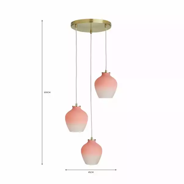 Dunelm Juliet 3 Light Cluster Ceiling Fitting 8 Dunelm Juliet 3 Light Cluster Ceiling Fitting - Image 6