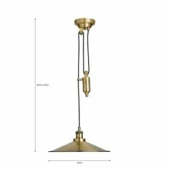 Churchgate Langton Rise And Fall Ceiling Fitting -all lighting Sales Store 30730188 alt06