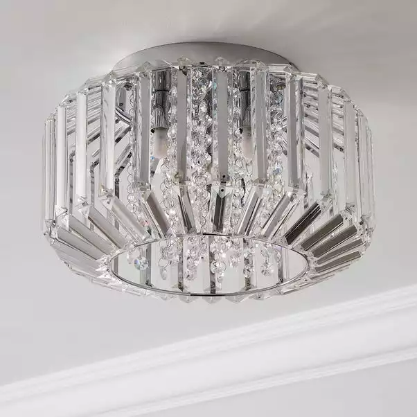 Dunelm Chantilly Flush Ceiling Fitting 4 Dunelm Chantilly Flush Ceiling Fitting - Image 2