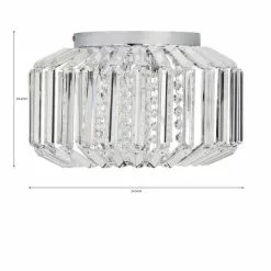 Dunelm Chantilly Flush Ceiling Fitting 13 Dunelm Chantilly Flush Ceiling Fitting -all lighting Sales Store 30730418 alt07