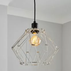 Dunelm Frances Easy Fit Pendant Shade -all lighting Sales Store 30730440 alt04