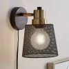 Dunelm Idris Industrial Easy Fit Wall Light 1 Dunelm Idris Industrial Easy Fit Wall Light -all lighting Sales Store 30730462