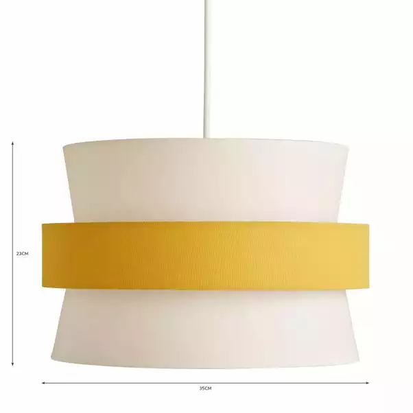 Dunelm Joey 3 Tier Easy Fit Pendant Shade 7 Dunelm Joey 3 Tier Easy Fit Pendant Shade - Image 5