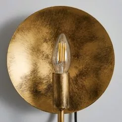 Dunelm Reflect Easy Fit Plug In Wall Light -all lighting Sales Store 30730510 alt03