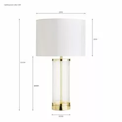 Dunelm Tuscany Table Lamp -all lighting Sales Store 30730517 alt07