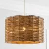 Dunelm Shelley Rope Lamp Shade Natural -all lighting Sales Store 30730535