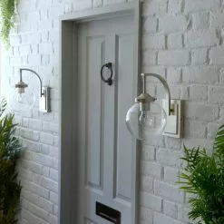 Dunelm Twain Outdoor 17cm Globe Glass Wall Light 12 Dunelm Twain Outdoor 17cm Globe Glass Wall Light -all lighting Sales Store 30730560 alt04