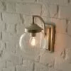 Dunelm Twain Outdoor 14cm Globe Glass Wall Light 2 Dunelm Twain Outdoor 14cm Globe Glass Wall Light -all lighting Sales Store 30730563