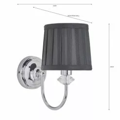 Dorma Genevieve Grey Wall Light 13 Dorma Genevieve Grey Wall Light -all lighting Sales Store 30730571 alt05