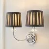 Dorma Genevieve 2 Light Grey Wall Light 1 Dorma Genevieve 2 Light Grey Wall Light -all lighting Sales Store 30730572