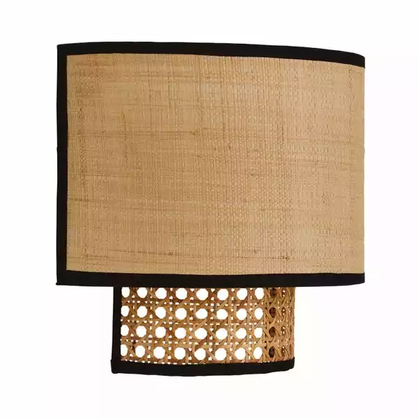 Dunelm Malika Cane Easy Fit Plug In Wall Light 7 Dunelm Malika Cane Easy Fit Plug In Wall Light - Image 5