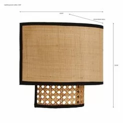 Dunelm Malika Cane Easy Fit Plug In Wall Light 13 Dunelm Malika Cane Easy Fit Plug In Wall Light -all lighting Sales Store 30730582 alt07