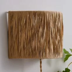 Dunelm Ruolan Raffia Wall Light 9 Dunelm Ruolan Raffia Wall Light -all lighting Sales Store 30730584 alt01