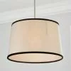 Dunelm Liza Linen Trim Tapered Lamp Shade 1 Dunelm Liza Linen Trim Tapered Lamp Shade -all lighting Sales Store 30730590