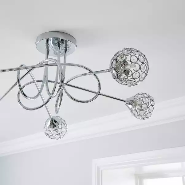 Dunelm Portia 5 Light Ceiling Fitting 5 Dunelm Portia 5 Light Ceiling Fitting - Image 3