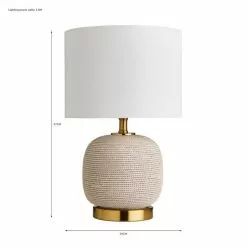 Dunelm Clementine Table Lamp -all lighting Sales Store 30731115 alt07