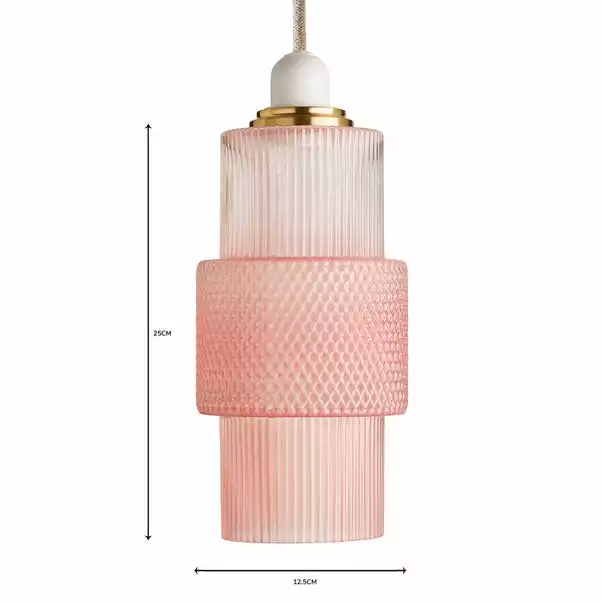 Dunelm Elena Easy Fit Pendant Shade 8 Dunelm Elena Easy Fit Pendant Shade - Image 6