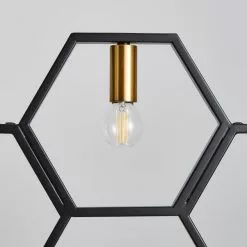 Dunelm Hexa 5 Light Ceiling Fitting -all lighting Sales Store 30731128 alt02