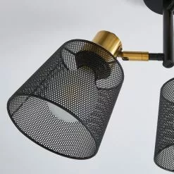 Dunelm Idris Industrial Ceiling Fitting -all lighting Sales Store 30731135 alt03