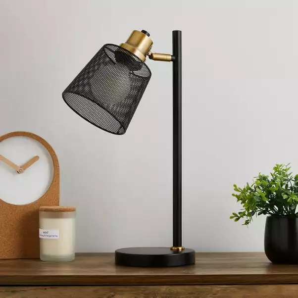 Dunelm Idris Industrial Task Lamp 4 Dunelm Idris Industrial Task Lamp - Image 2