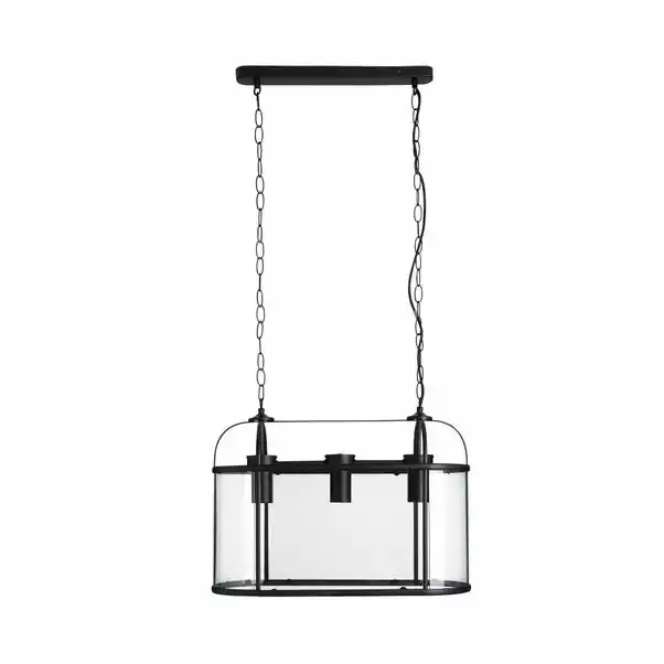 Dunelm Hurricane 3 Light Black Ceiling Fitting 7 Dunelm Hurricane 3 Light Black Ceiling Fitting - Image 5