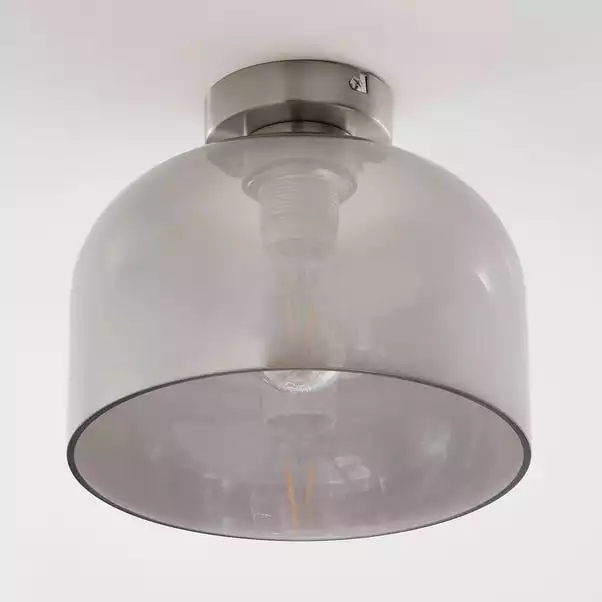 Dunelm Palazzo Chrome 1 Light Flush Ceiling Fitting 4 Dunelm Palazzo Chrome 1 Light Flush Ceiling Fitting - Image 2