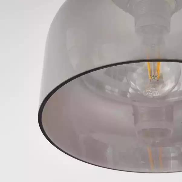 Dunelm Palazzo Chrome 1 Light Flush Ceiling Fitting 5 Dunelm Palazzo Chrome 1 Light Flush Ceiling Fitting - Image 3