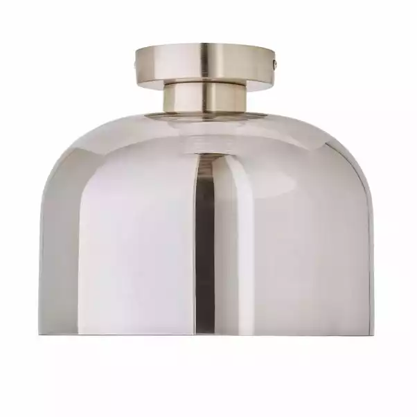 Dunelm Palazzo Chrome 1 Light Flush Ceiling Fitting 6 Dunelm Palazzo Chrome 1 Light Flush Ceiling Fitting - Image 4