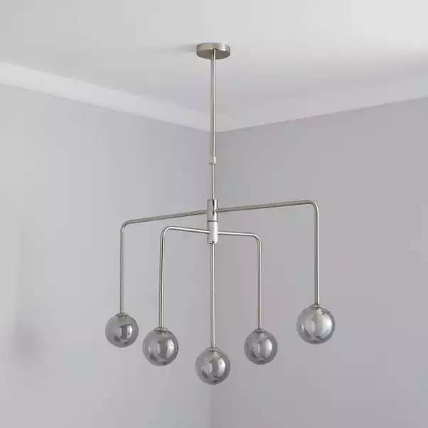 Dunelm Maran 5 Light Ceiling Fitting 4 Dunelm Maran 5 Light Ceiling Fitting - Image 2