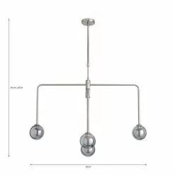 Dunelm Maran 5 Light Ceiling Fitting 11 Dunelm Maran 5 Light Ceiling Fitting -all lighting Sales Store 30731172 alt07