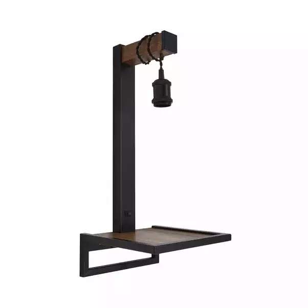 Dunelm Fulton Easy Fit Plug In Shelf Wall Light 7 Dunelm Fulton Easy Fit Plug In Shelf Wall Light - Image 5