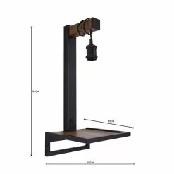 Dunelm Fulton Easy Fit Plug In Shelf Wall Light 13 Dunelm Fulton Easy Fit Plug In Shelf Wall Light -all lighting Sales Store 30731173 alt06