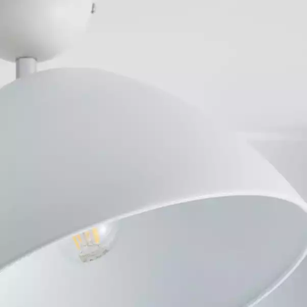 Dunelm Donia 1 Light Flush Ceiling Fitting 5 Dunelm Donia 1 Light Flush Ceiling Fitting - Image 3