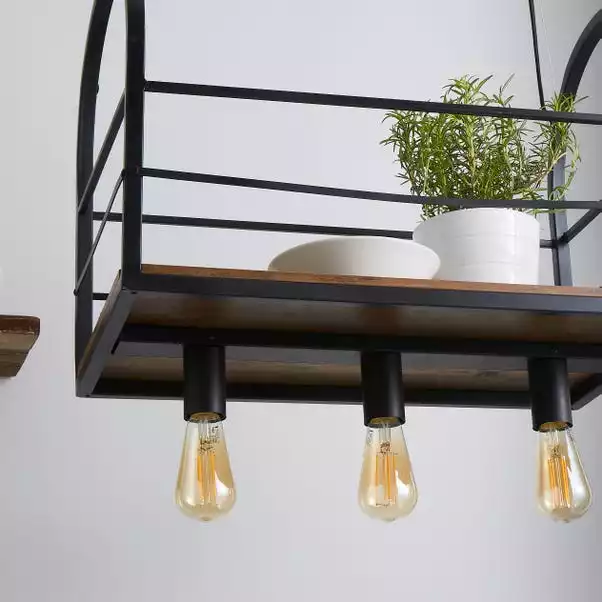 Dunelm Ender 3 Light Diner Fitting 5 Dunelm Ender 3 Light Diner Fitting - Image 3