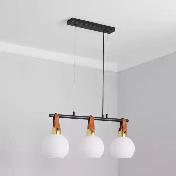 Dunelm Joan 3 Light Diner Fitting 4 Dunelm Joan 3 Light Diner Fitting - Image 2