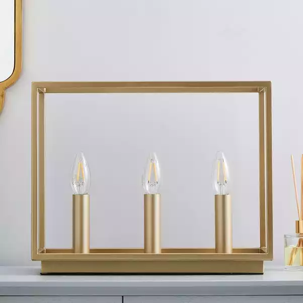 Dunelm Madrid 3 Light Table Lamp 4 Dunelm Madrid 3 Light Table Lamp - Image 2