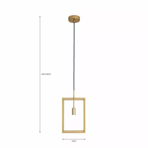 Dunelm Madrid 1 Light Pendant Fitting 8 Dunelm Madrid 1 Light Pendant Fitting - Image 6