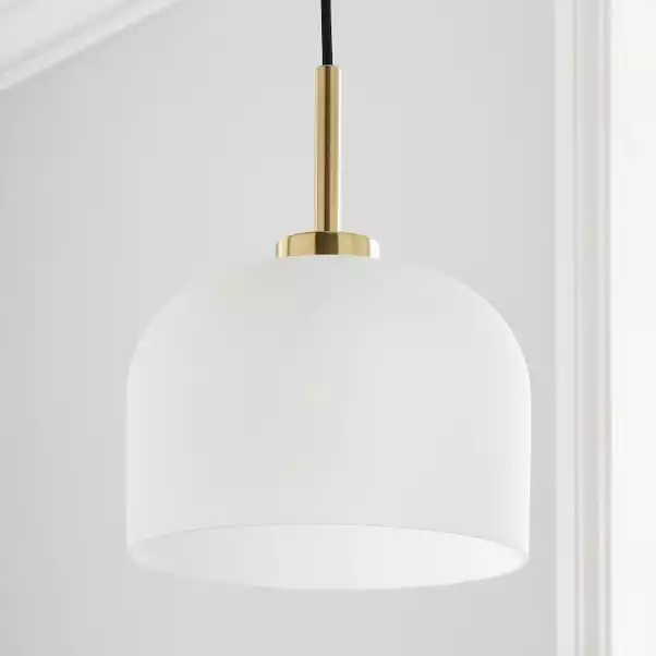 Dunelm Palazzo Gold Effect 1 Light Pendant Fitting 4 Dunelm Palazzo Gold Effect 1 Light Pendant Fitting - Image 2
