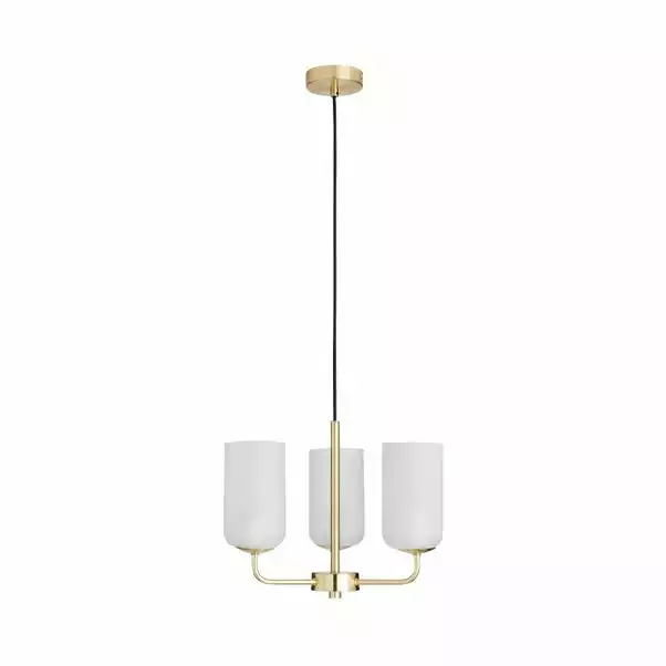 Dunelm Palazzo Chrome 3 Light Ceiling Fitting 6 Dunelm Palazzo Chrome 3 Light Ceiling Fitting - Image 4